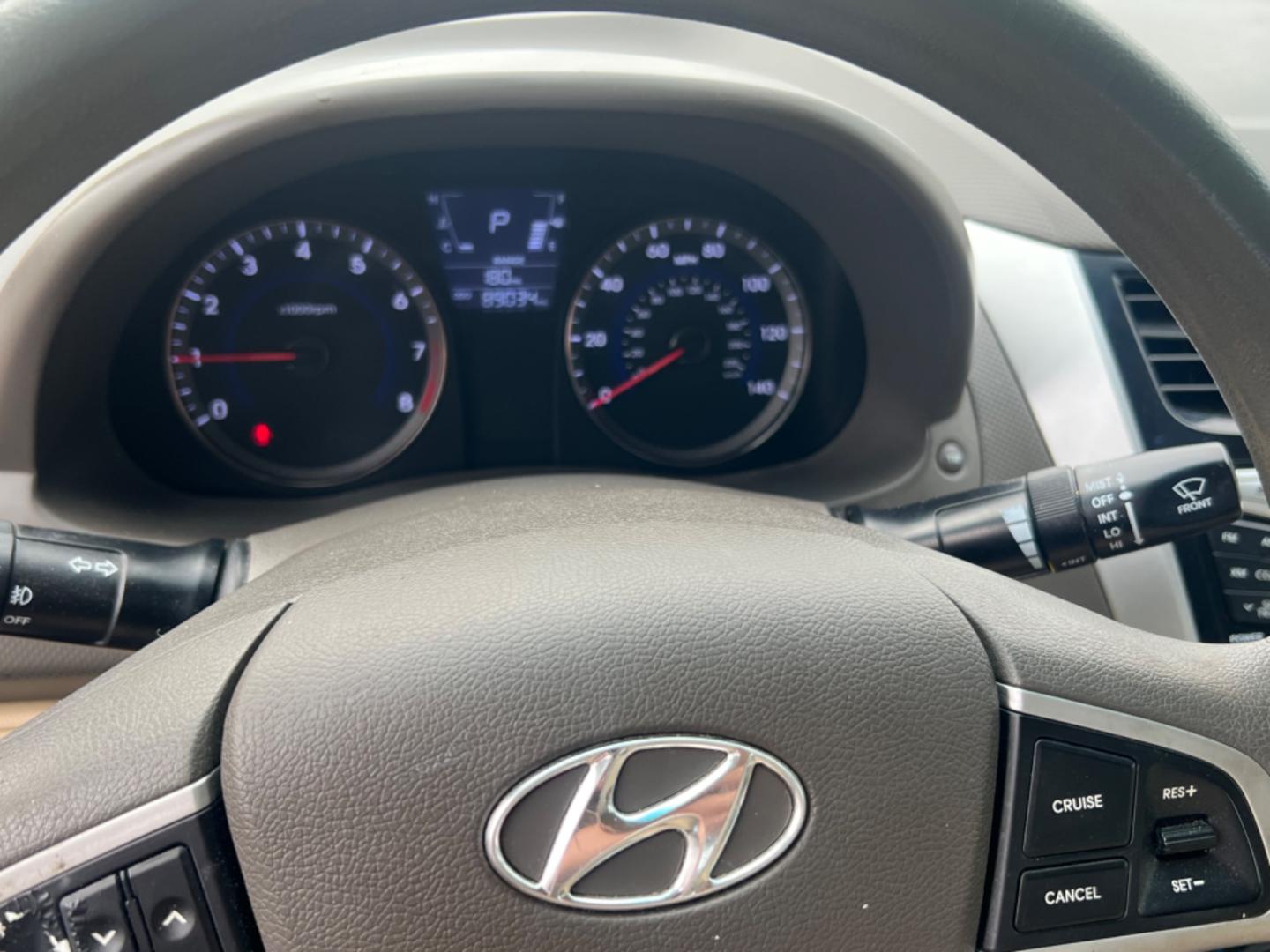 2013 BROWN HYUNDAI ACCENT GLS GLS 4-Door (KMHCU4AE3DU) with an 1.6L L4 DOHC 16V engine, located at 420 I-35E, Lancaster, TX, 75146, (469) 297-4144, 32.593929, -96.823685 - Photo#5